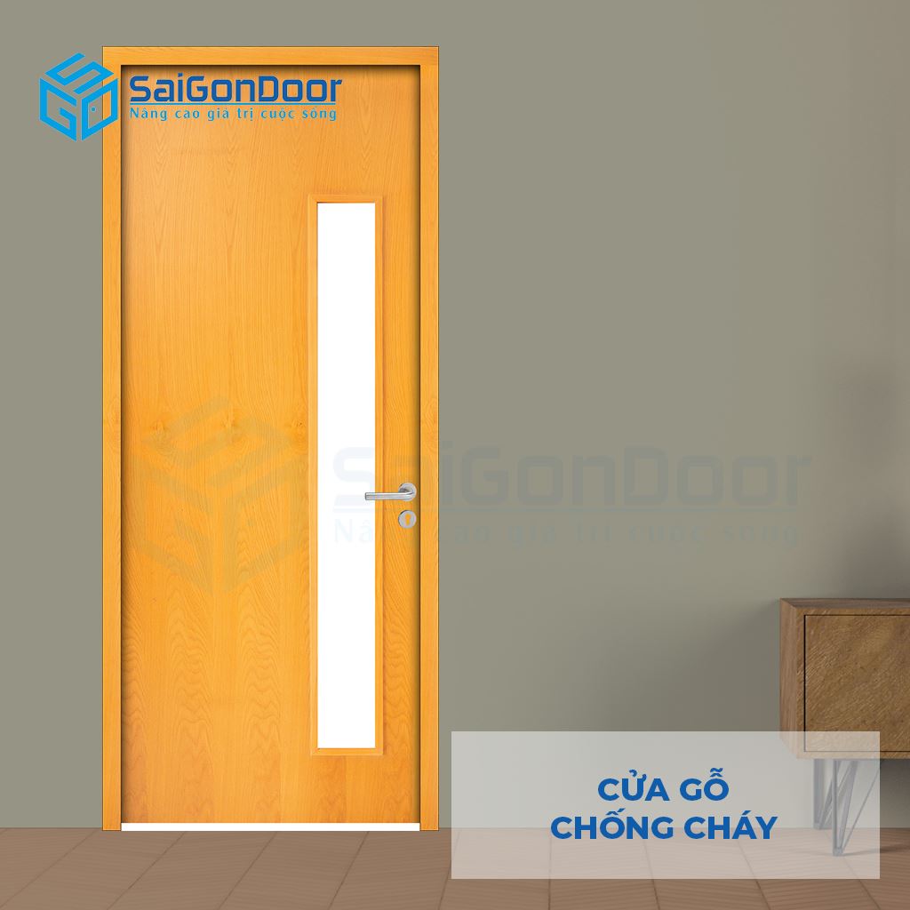Cửa chống cháy SaiGonDoor - cửa phòng ngủ