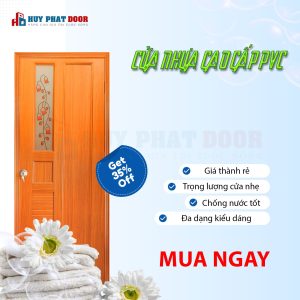 BÁO GIÁ CỬA NHỰA NHÀ VỆ SINH HUYPHATDOOR MỚI NHẤT 2025